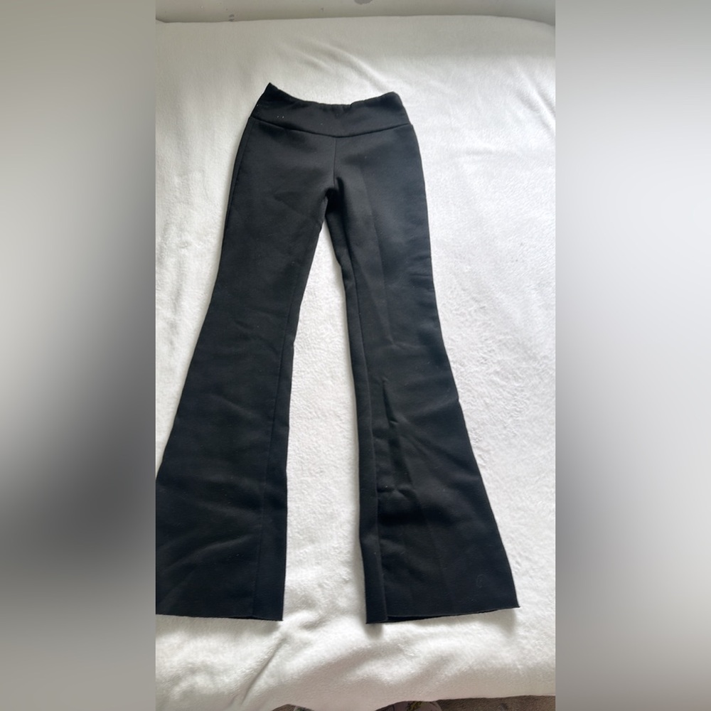 Black Flared Pants